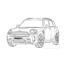 Silent Bloc Powerflex Mini F60 Countryman Gen 2 (2017-)