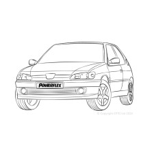 Silent Bloc Powerflex Peugeot 306 (1993-2002)