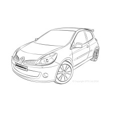 Silent Bloc Powerflex Renault Clio III Esporte 197/200 (2005 - 2012)