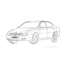 Silent Bloc Powerflex Alfa Romeo 166 (1999-2007)