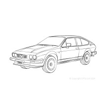 Silent Bloc Powerflex Alfa Romeo Alfetta, Giulietta, GTV6 Tipo 116 (1972-1987), 75 (1985-1992)