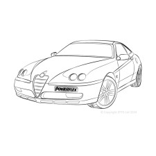 Silent Bloc Powerflex Alfa Romeo GTV & Spider 916 2.0 & V6 (1995-2005)