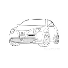 Silent Bloc Powerflex Alfa Romeo MiTo (2008-2018)