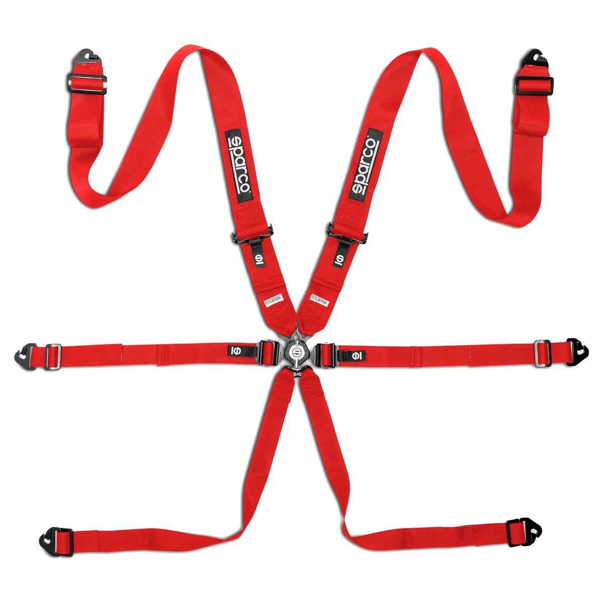 Arnês de 6 pontos Sparco Competition H-3 FIAArray