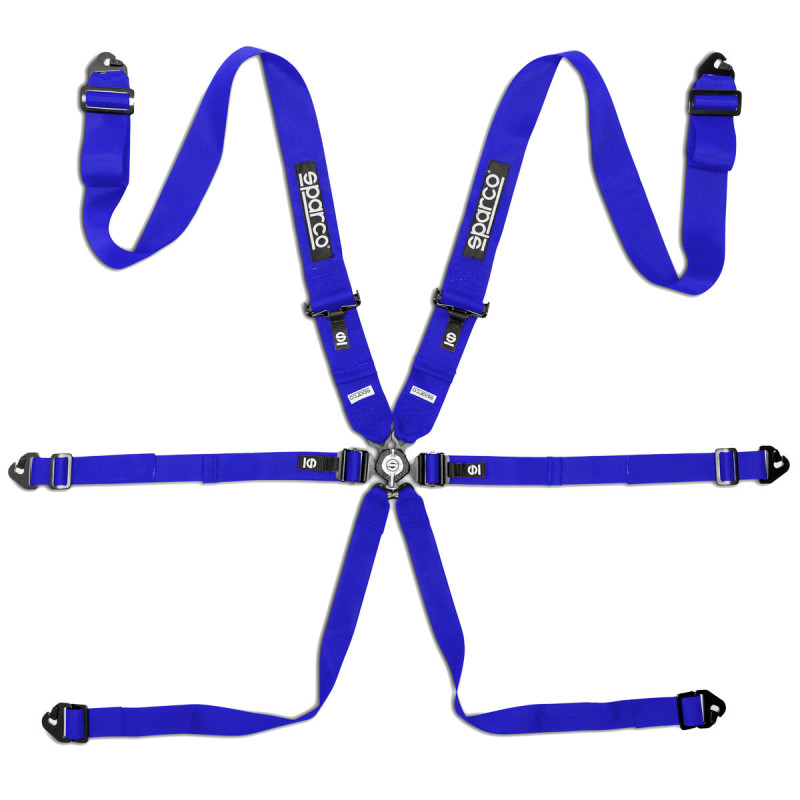 Arnês de 6 pontos Sparco Competition H-3 FIAArray