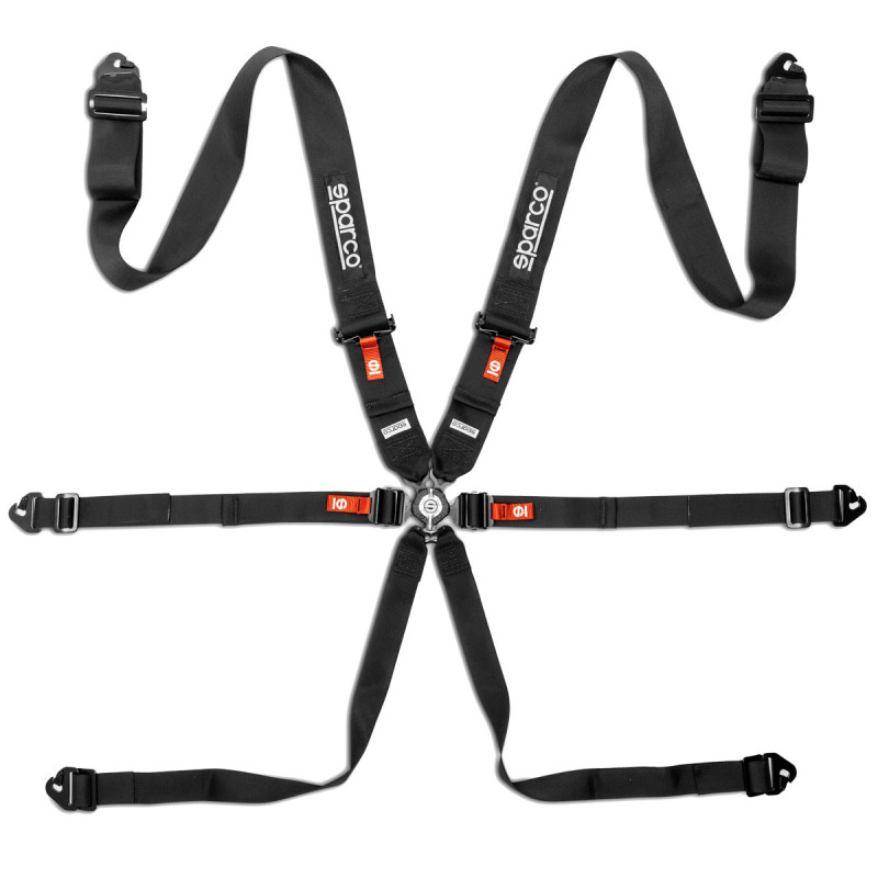 Arnês de 6 pontos Sparco Competition H-3 FIAArray