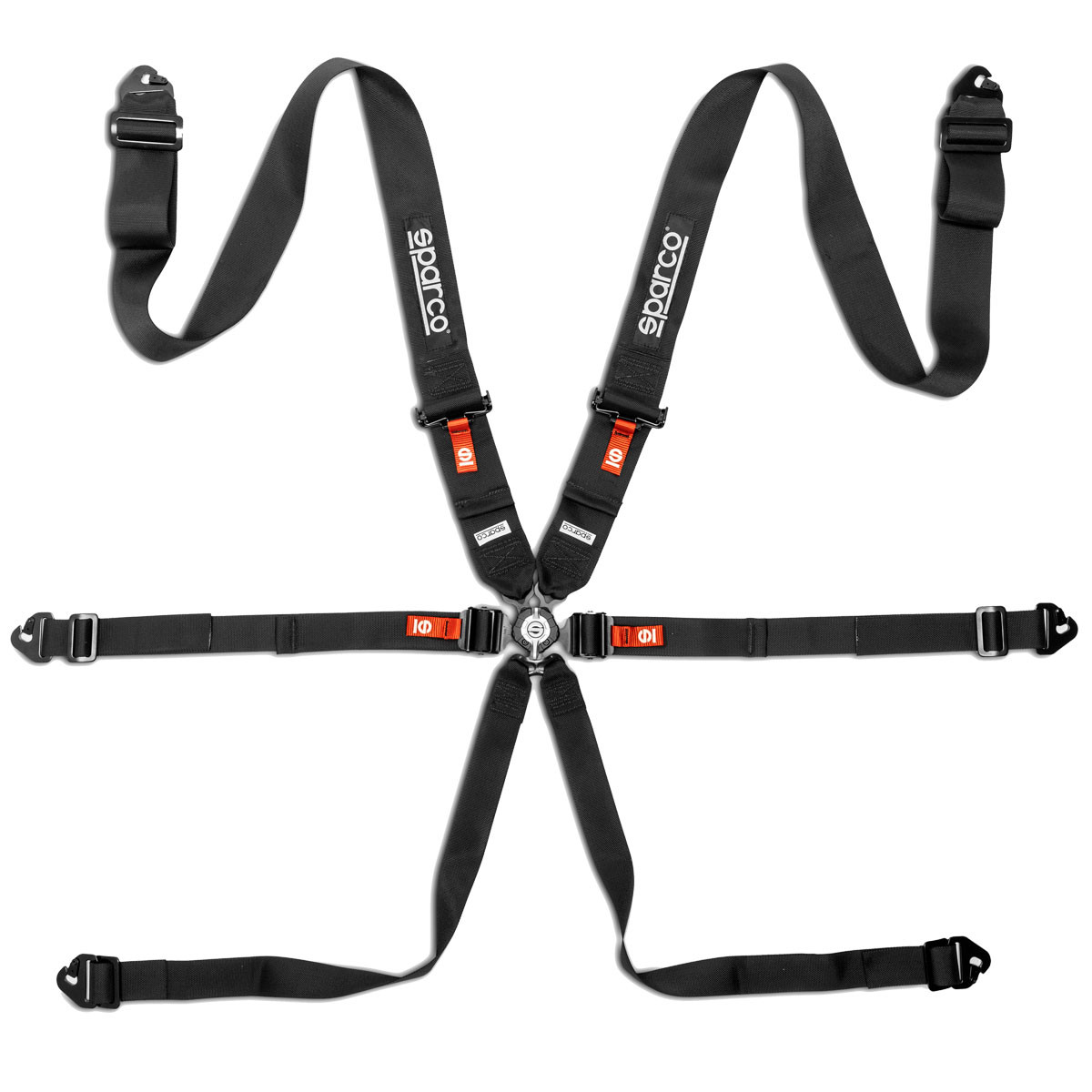 Arnês de 6 pontos Sparco Competition H-3 FIAArray