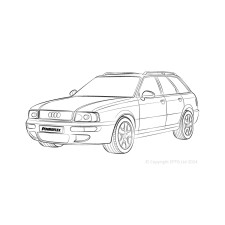 Silent Bloc Powerflex Audi 80, 90 Quattro, incluindo Avant (1992-1996), S2, incluindo Avant B4, RS2 B4 (1994-1996)