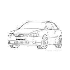 Silent Bloc Powerflex Audi A3 / S3 MK1 8L 4WD (1999-2003)
