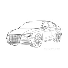 Silent Bloc Powerflex Audi A3 / S3 MK3 8V + de 125 cv (2013 - 2020) suspensão multibraço