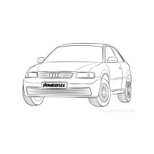 Silent Bloc Powerflex Audi A3 MK1 8L 2WD (1996-2003)