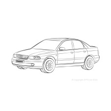 Silent Bloc Powerflex Audi A4 2WD (1995-2001)