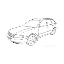 Silent Bloc Powerflex Audi A4 Avant 2WD (1995-2001)