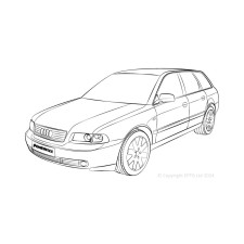 Silent Bloc Powerflex Audi A4 Avant Quattro (1995-2001)