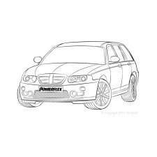 Silentblock Powerflex MG ZT 260 (2003-2005)