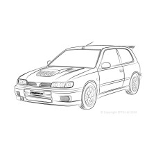 Silent Bloc Powerflex Nissan Pulsar/Sunny GTi-R (1990-1994)