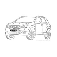 Silent Bloc Powerflex Nissan Qashqai J10 (2006 - 2013)