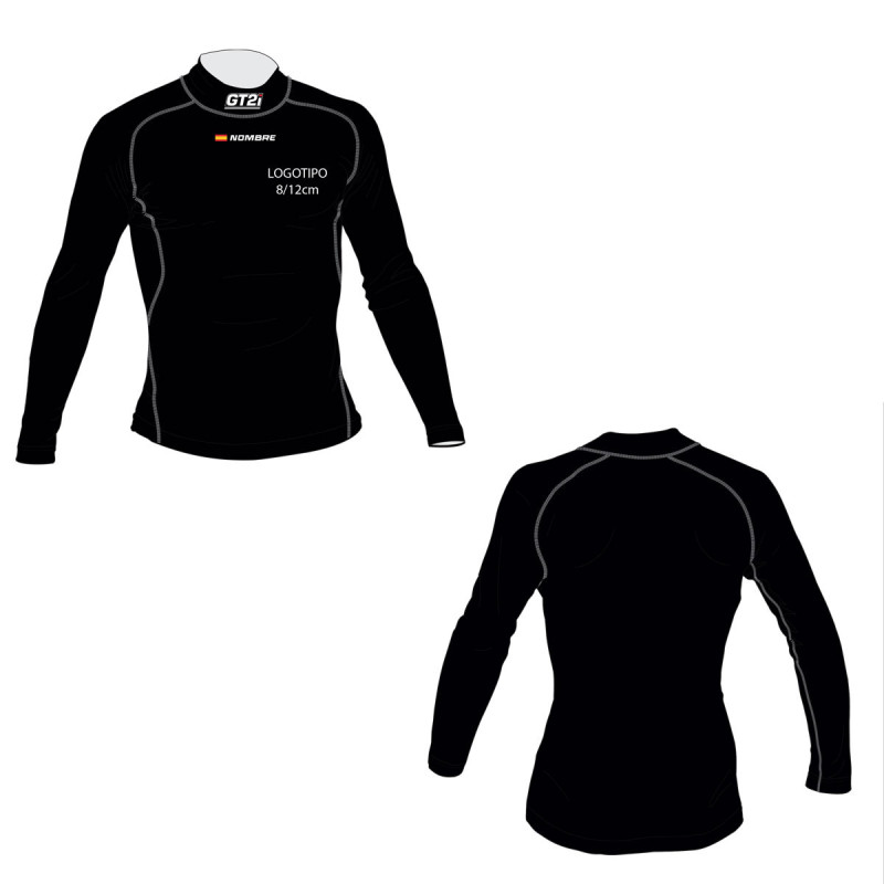 T-Shirt personalizável Nome Bandeira + 1x logótipo GT2i Pro FIA 8856-18Array