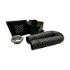 Kit admisión directa PIPERCROSS para Ford Fiesta Mk7 1.25 16v 10/08- con caja contra calor