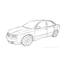 Silentblock Powerflex Audi A4 inc. Avant Quattro 4WD (2001-2005)