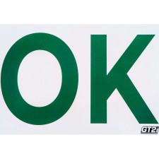 GT2i Sinal SOS / OK 297x420mm