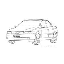 Silent Bloc Powerflex Audi A4 Quattro (1995-2001)