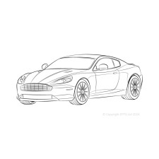 Silent Bloc Powerflex Aston Martin DB9 (2013-2016)