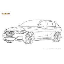 Silent Bloc Powerflex BMW Série 1 F20, F21 RWD (2011 - 2019)