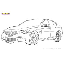 Silent Bloc Powerflex BMW Série 5 F10 Sedan / F11 Touring xDrive (2010-2017)