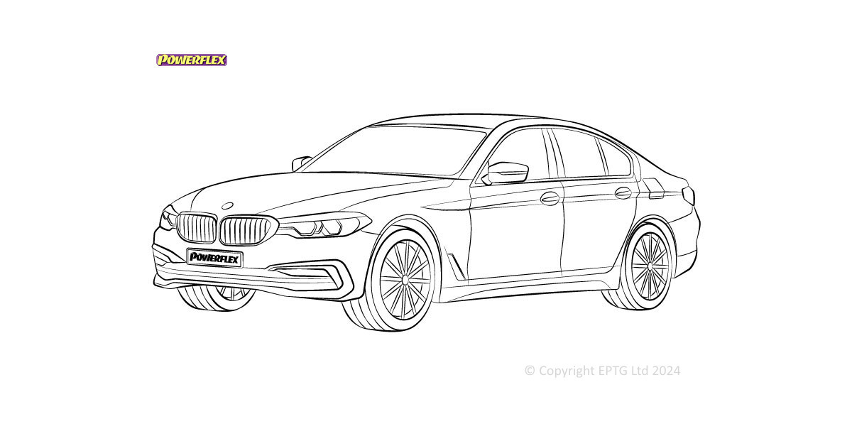 Silentblock Powerflex BMW Série 5 G30, G31 XDrive (2016-)