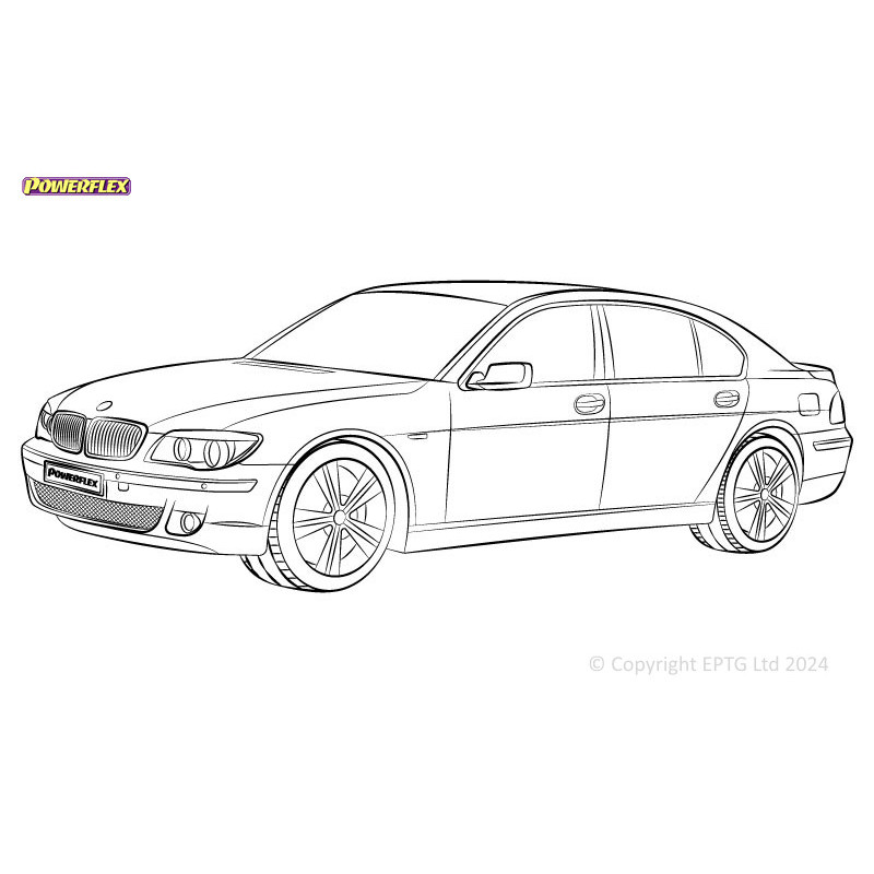 Silentblock Powerflex BMW Série 7 E65/E66/E67 (2001 - 2008)Array