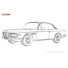 Silentblock Powerflex BMW E9 2.5CS - 3.0CSL (1968-1975)