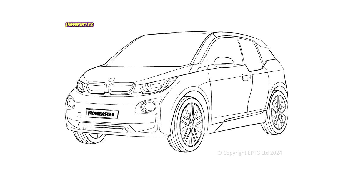 Silentblock Powerflex BMW i3 (2013-)