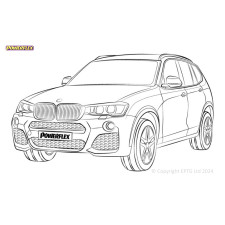 Silent Bloc Powerflex BMW X3 F25 (2009-2017)