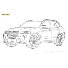 Silent Bloc Powerflex BMW X3 M F97 (2019-)