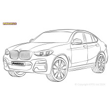 Silent Bloc Powerflex BMW X4 G02 (2018-)