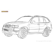 Silentblock Powerflex BMW X5 E53 (1999-2006)