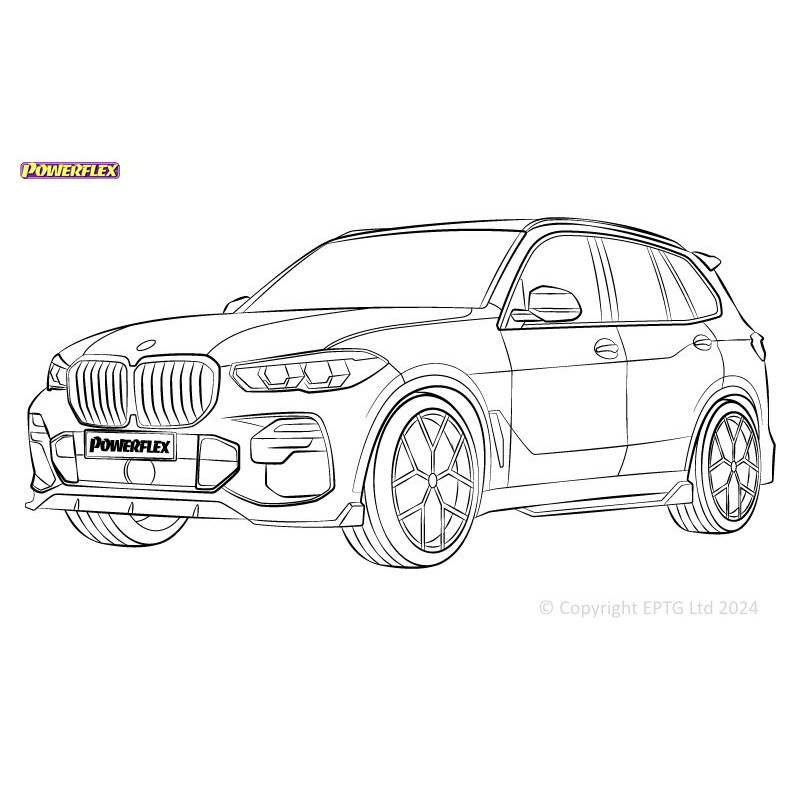 Silent Bloc Powerflex BMW X5 G05 (2018-)Array