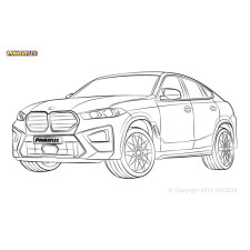 Silent Bloc Powerflex BMW X6 M F96 (2020-)
