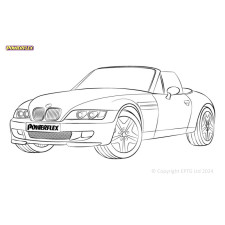 Silentblock Powerflex BMW Z3 inc M (1994 - 2002)