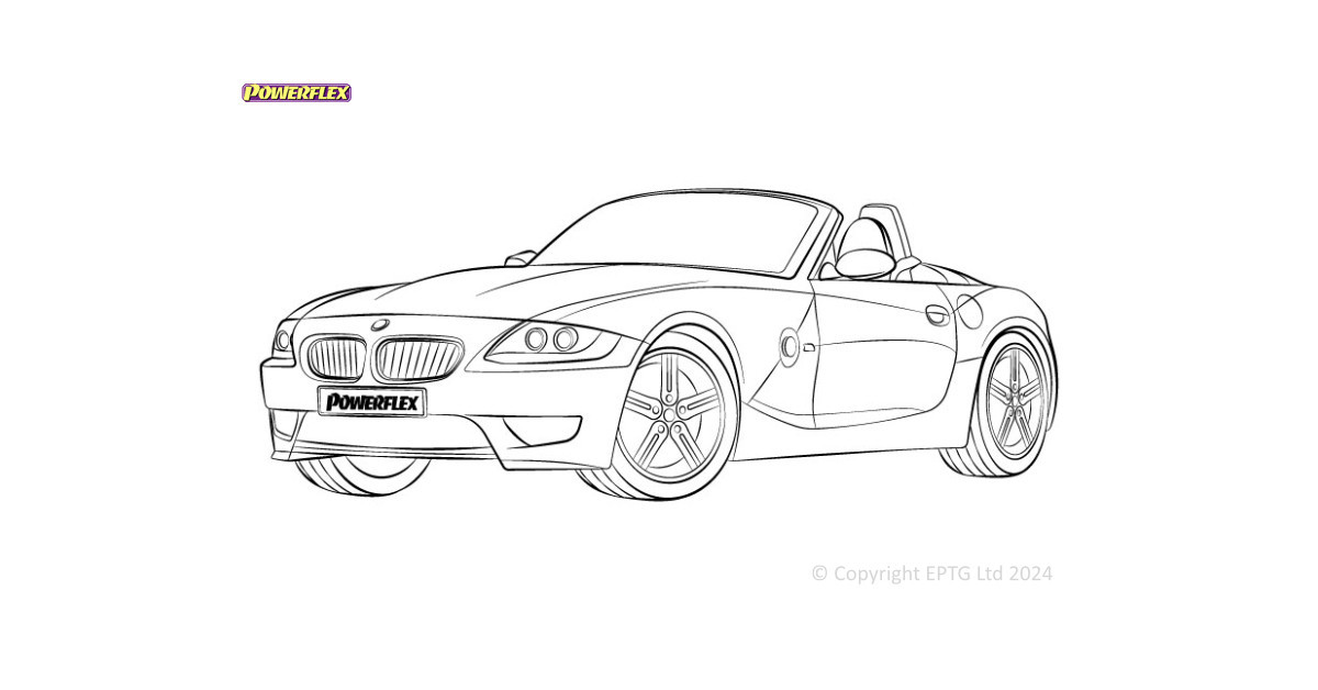 Silentblock Powerflex BMW Z4 E85 & E86 (2003-2009)