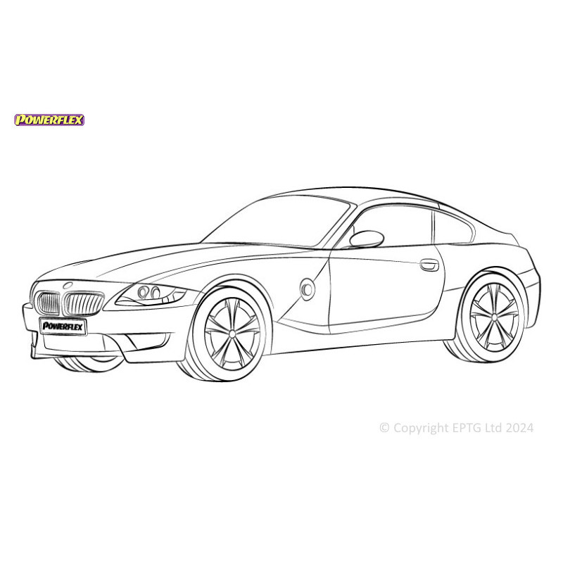 Silentblock Powerflex BMW Z4M E85 & E86 (2006-2009)Array