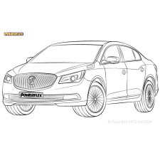 Silentblock Powerflex Buick LaCrosse MK2 (2010 - 2016)