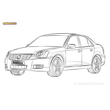 Silentblock Powerflex Cadillac BLS (2005 - 2010)