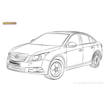 Silentblock Powerflex Chevrolet Lacetti (2003 - 2010)
