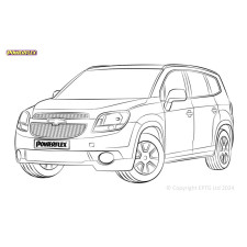 Silentblock Powerflex Chevrolet Orlando J309 (2011- 2018)