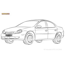 Silentblock Powerflex Chrysler Neon (1994 - 2007)