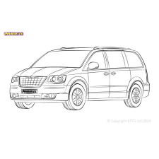 Silentblock Powerflex Chrysler Voyager / Grand Voyager (1996 - 2011)