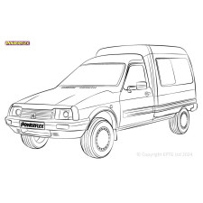 Silent Bloc Powerflex Citroën C15 (1984-2006)
