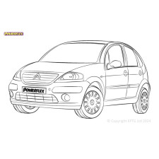 Silentblock Powerflex Citroen C3 (2002-2010)